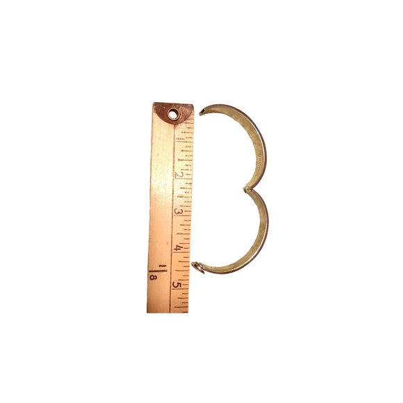 Coach Silver Tone Black Enamel Floral Rhinestone Snap on Bracelet - Picture 4 of 4